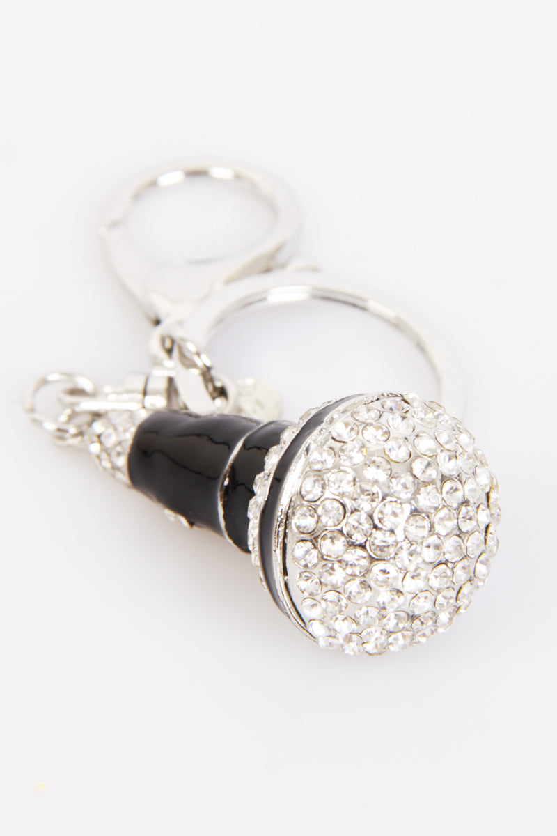 Microphone keychain deals