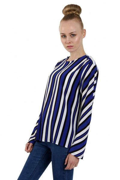 Striped Long Sleeve Top