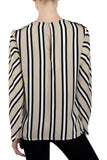 Striped Long Sleeve Top