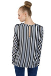 Striped Long Sleeve Top